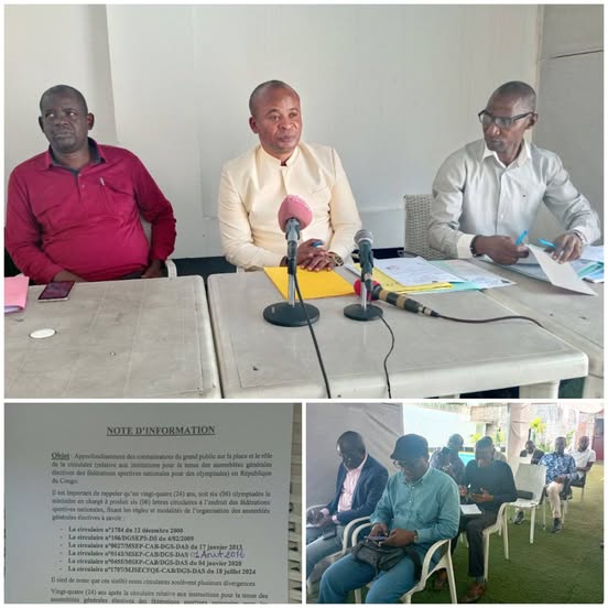 CONGO/SPORT:OSVALD IKONIVOUSSA AMBOFA DÉNONCE UNE VIOLATION DES LOIS À LA FECOBOXE